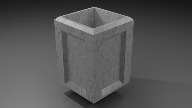 trash can 3D Model .c4d .max .obj .3ds .fbx .stl .blend 