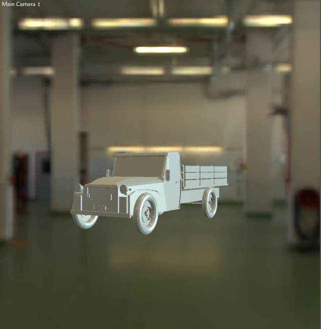 caminh&atilde;o de gasolina dos desenhos animados 34 dos anos trinta Modelo 3D .c4d .max .obj .3ds .fbx .stl .blend 