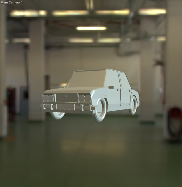russian car vaz 2106 3D Model .c4d .max .obj .3ds .fbx .stl .blend 