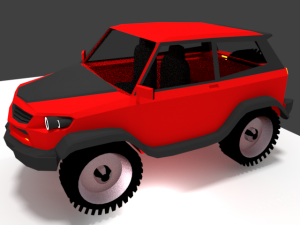 concept suv 4x4 4wd city and land Modèle 3D