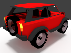 concept suv 4x4 4wd city and land Modèle 3D