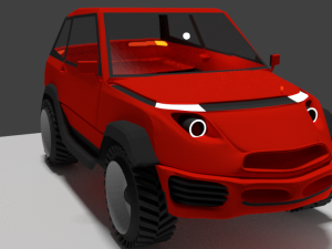 deluxe concept suv 4x4 4wd city and land 3D Модель