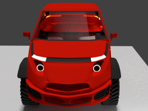 deluxe concept suv 4x4 4wd city and land 3D Модель