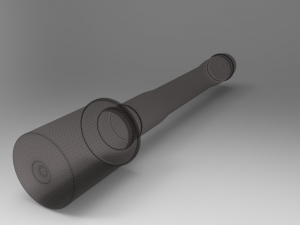 german hand grenade 3Dモデル