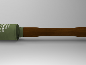 german hand grenade 3Dモデル