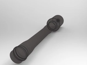 german hand grenade 3D Model