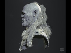 orc bust highpoly 3D Model