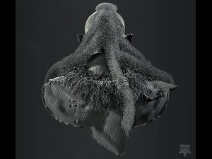 orc bust highpoly 3D Model