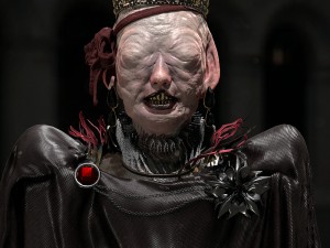 free highpoly model - queen of the mutants 3D Model