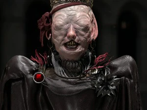 free highpoly model - queen of the mutants 3D Model
