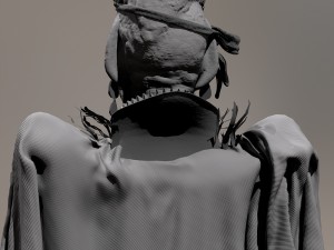 free highpoly model - queen of the mutants 3D Model