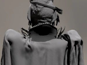 free highpoly model - queen of the mutants 3D Model