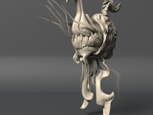 sea creature - highpoly 3D Model