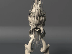 sea creature - highpoly 3D Model
