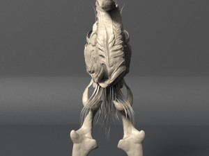 sea creature - highpoly 3D Model