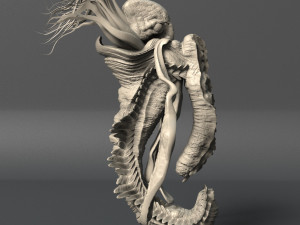 sea creature - highpoly 3D Модель