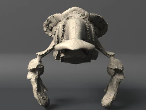 sea creature - highpoly 3D Model