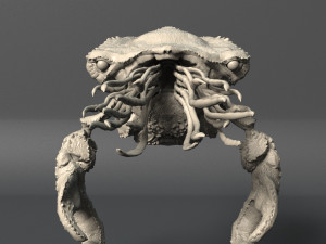 sea creature - highpoly Model 3D