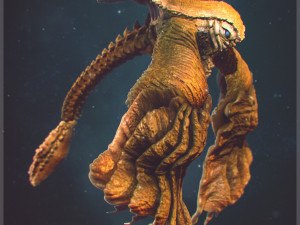 sea creature - highpoly 3Dモデル