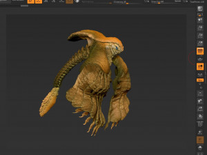 sea creature - highpoly 3Dモデル