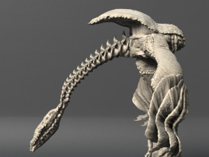 sea creature - highpoly 3Dモデル
