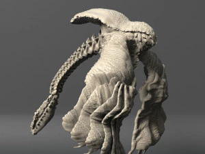 sea creature - highpoly 3D Model