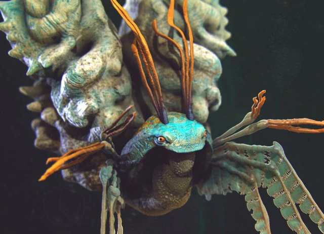sea creature - highpoly 3D Model .c4d .max .obj .3ds .fbx .stl .blend