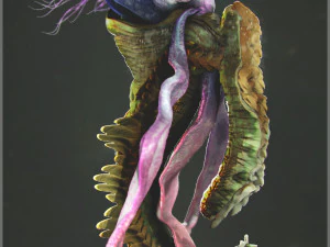 volume 1 sea creatures - highpoly 3D Model