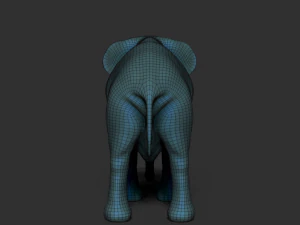 elephant for modeling and animation 3D Model