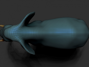 elephant for modeling and animation Model 3D