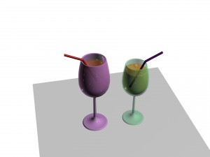 glass modelling Modelo 3D