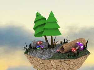 landscapes asset 3D Model