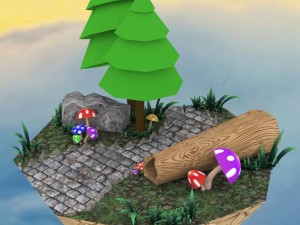 landscapes asset 3D Model