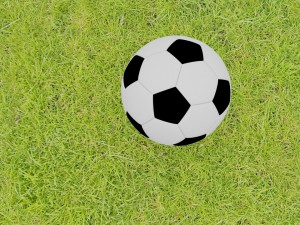 simple poly football 3D मॉडल
