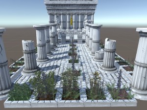 ancient greek city game ready pack 3D Model