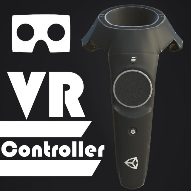 vr controller optimized-lowpoly 3Dモデル .c4d .max .obj .3ds .fbx .stl .blend 