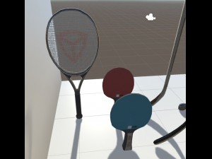 sport equipment 19 optimized models 3D Модель