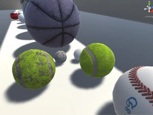 ボール 38 個のプレハブ - すべてのスポーツ 3Dモデル