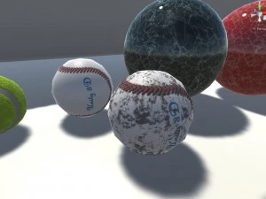ボール 38 個のプレハブ - すべてのスポーツ 3Dモデル