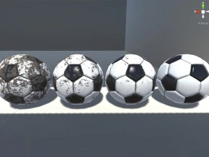 ボール 38 個のプレハブ - すべてのスポーツ 3Dモデル