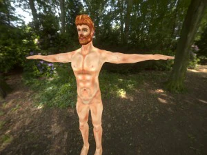 human 3d project animated-handpaintedmale 3D Model