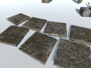 graveyard props package vr ready-optimized 3D Model