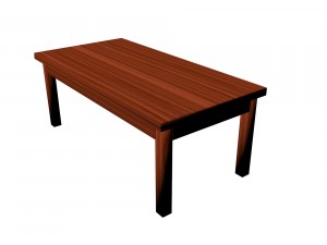 table 3D 模型