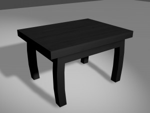 table square 3D Модель