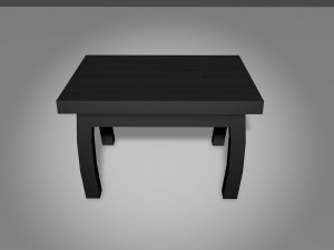 table square 3D-Modell