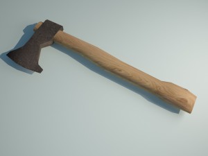 wooden-ax 3D Модель