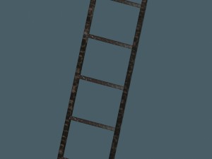 metal staircase 3D Model