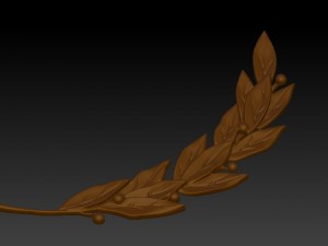 laurel 3D Print Model