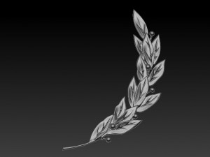 laurel 3D Print Model