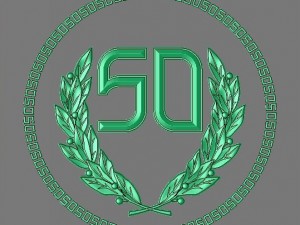 anniversary medal Modèles 3D en vedette